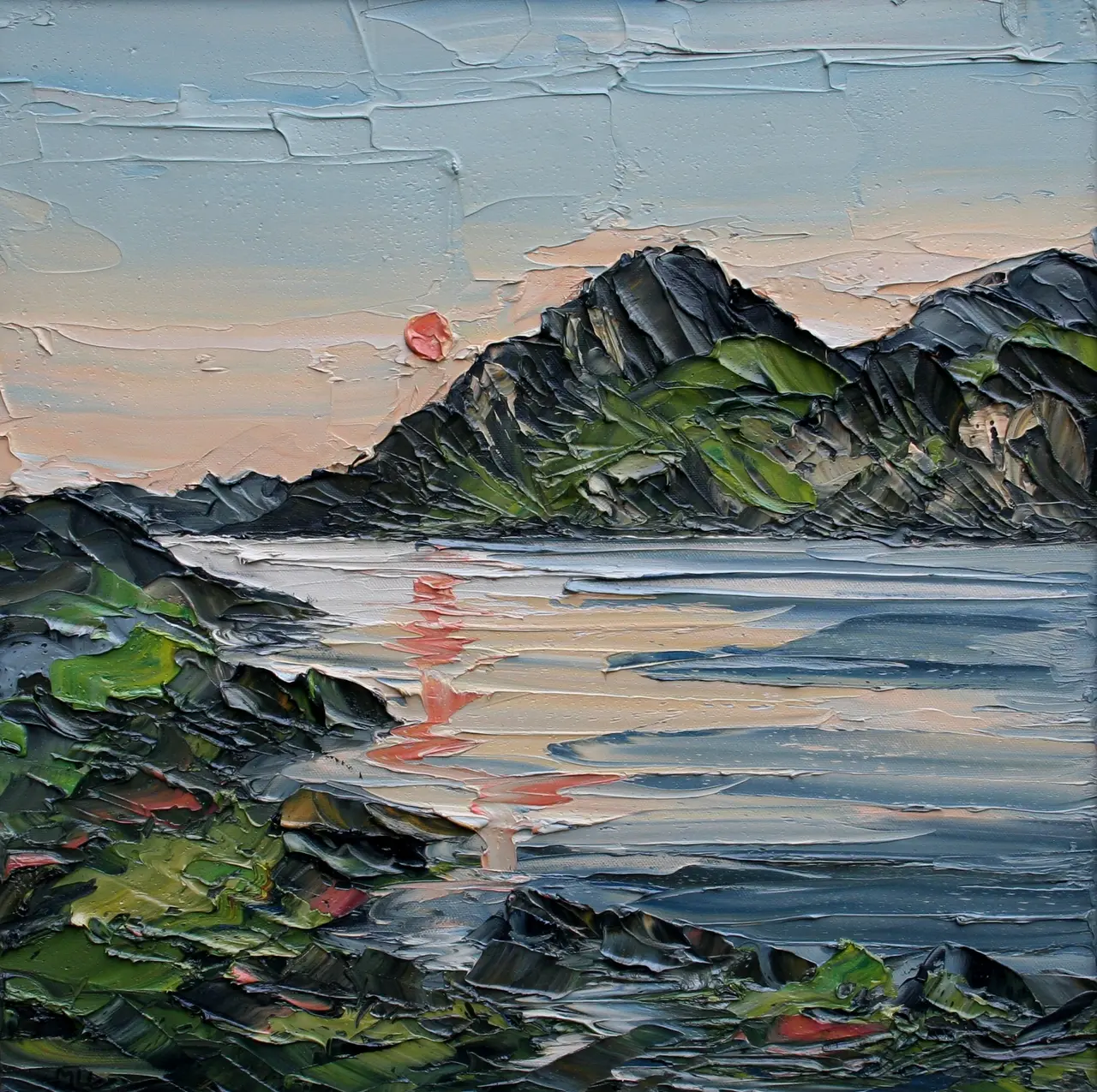 Martin Llewellyn - setting sun, tryfan