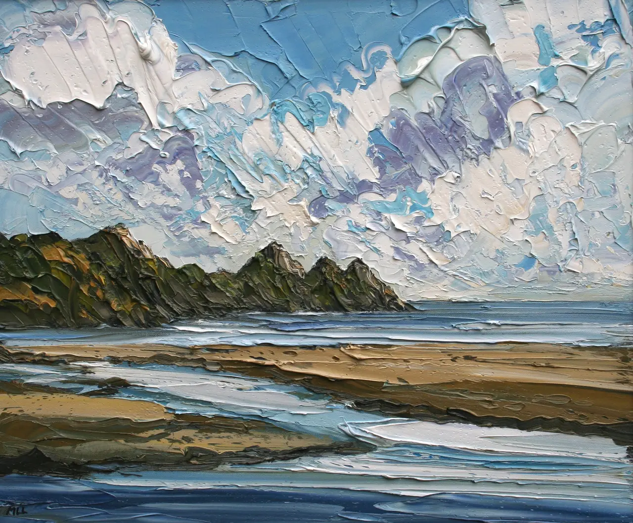 Martin Llewellyn - three cliffs