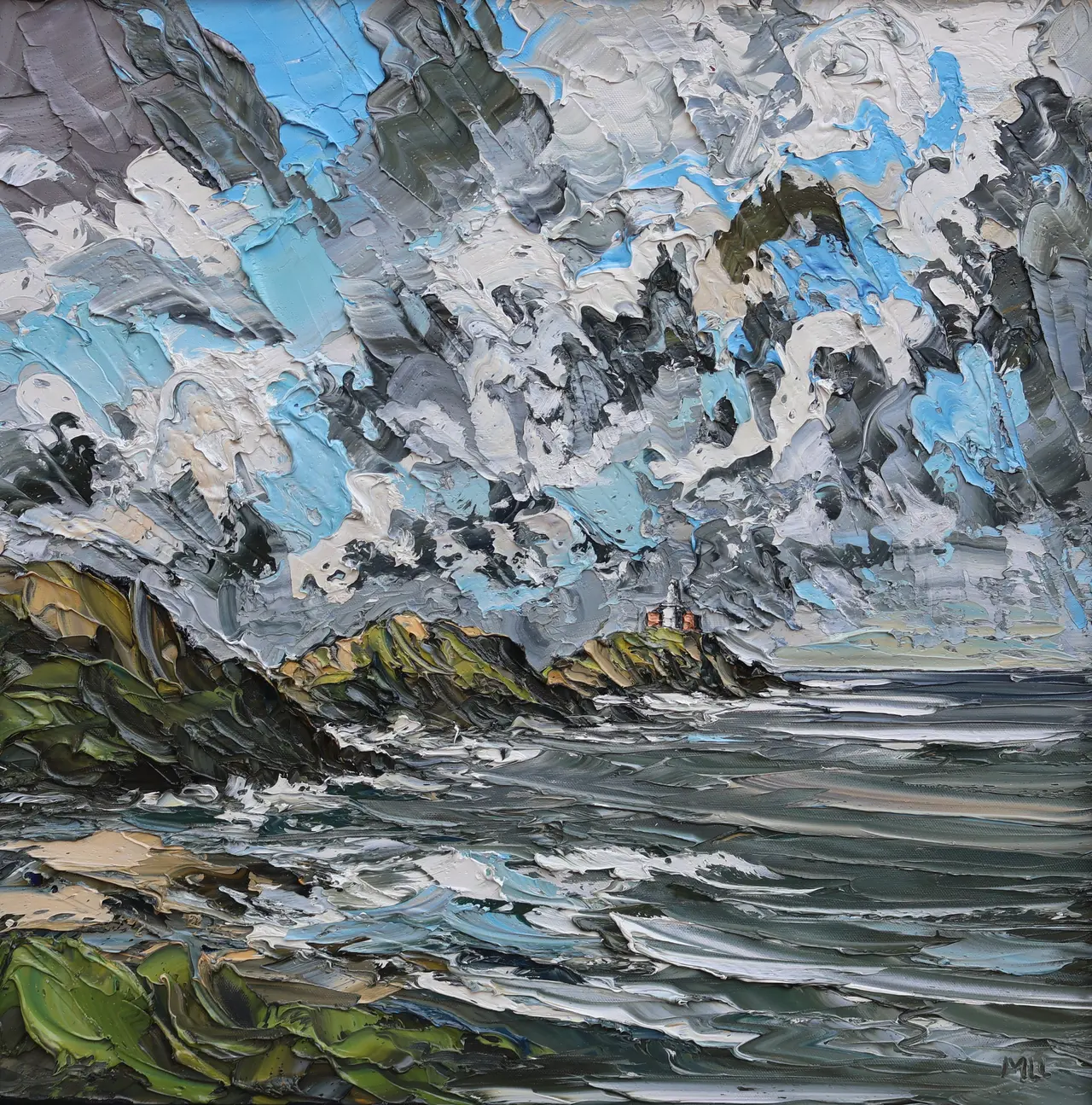 Martin Llewellyn - stormy sky, mumbles