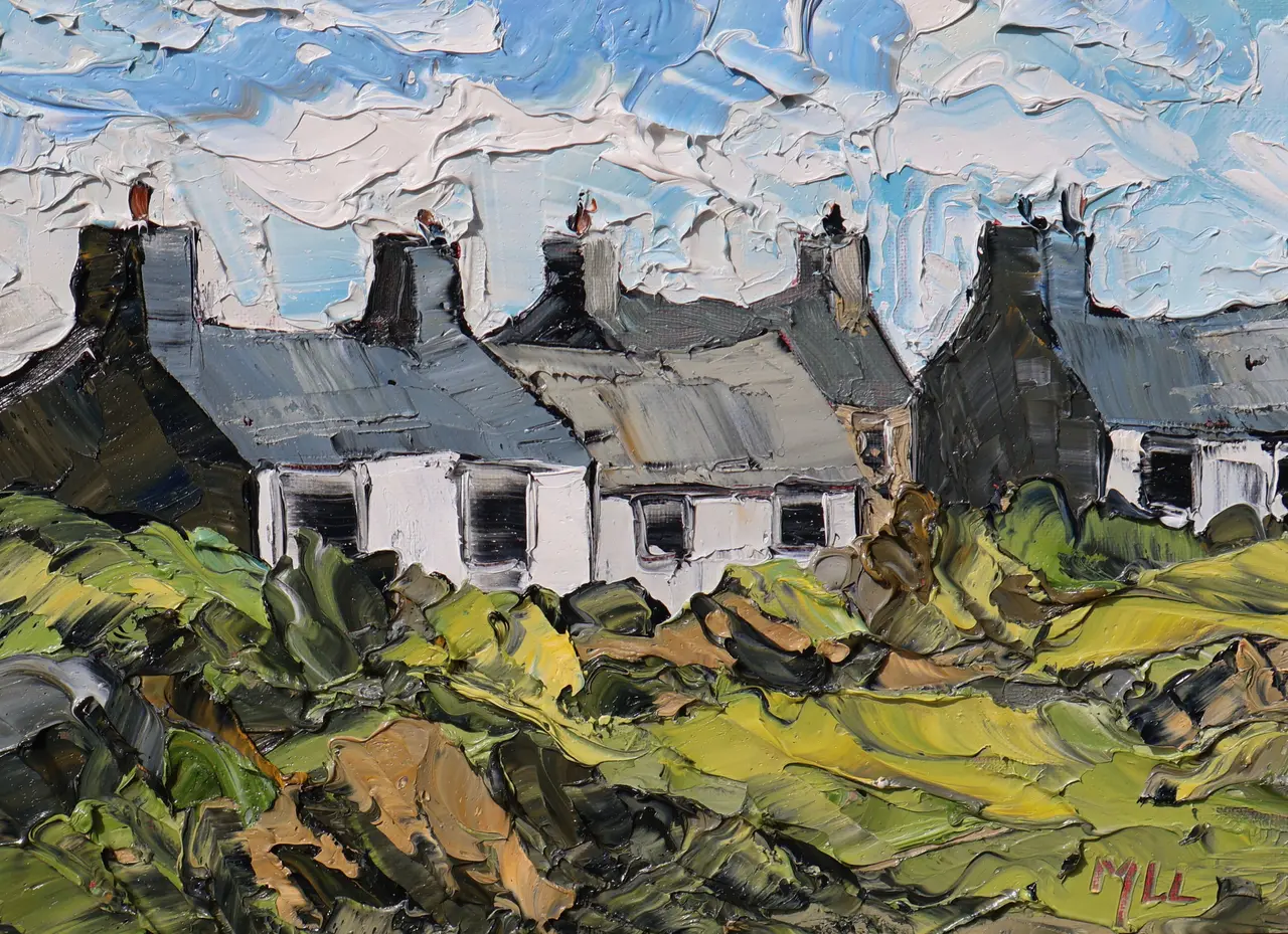 Martin Llewellyn - white cottages