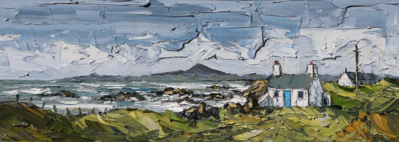 Martin Llewellyn - white cottage, porth nobla