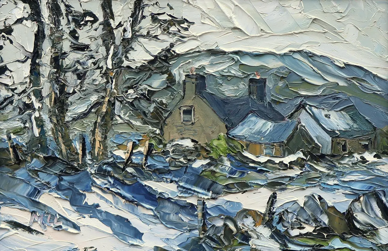 Martin Llewellyn - winter snow, north wales