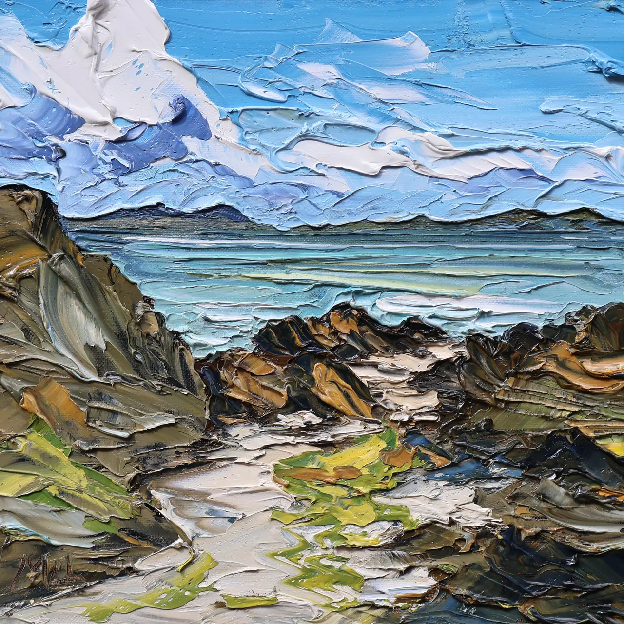 Martin Llewellyn - clouds over iona