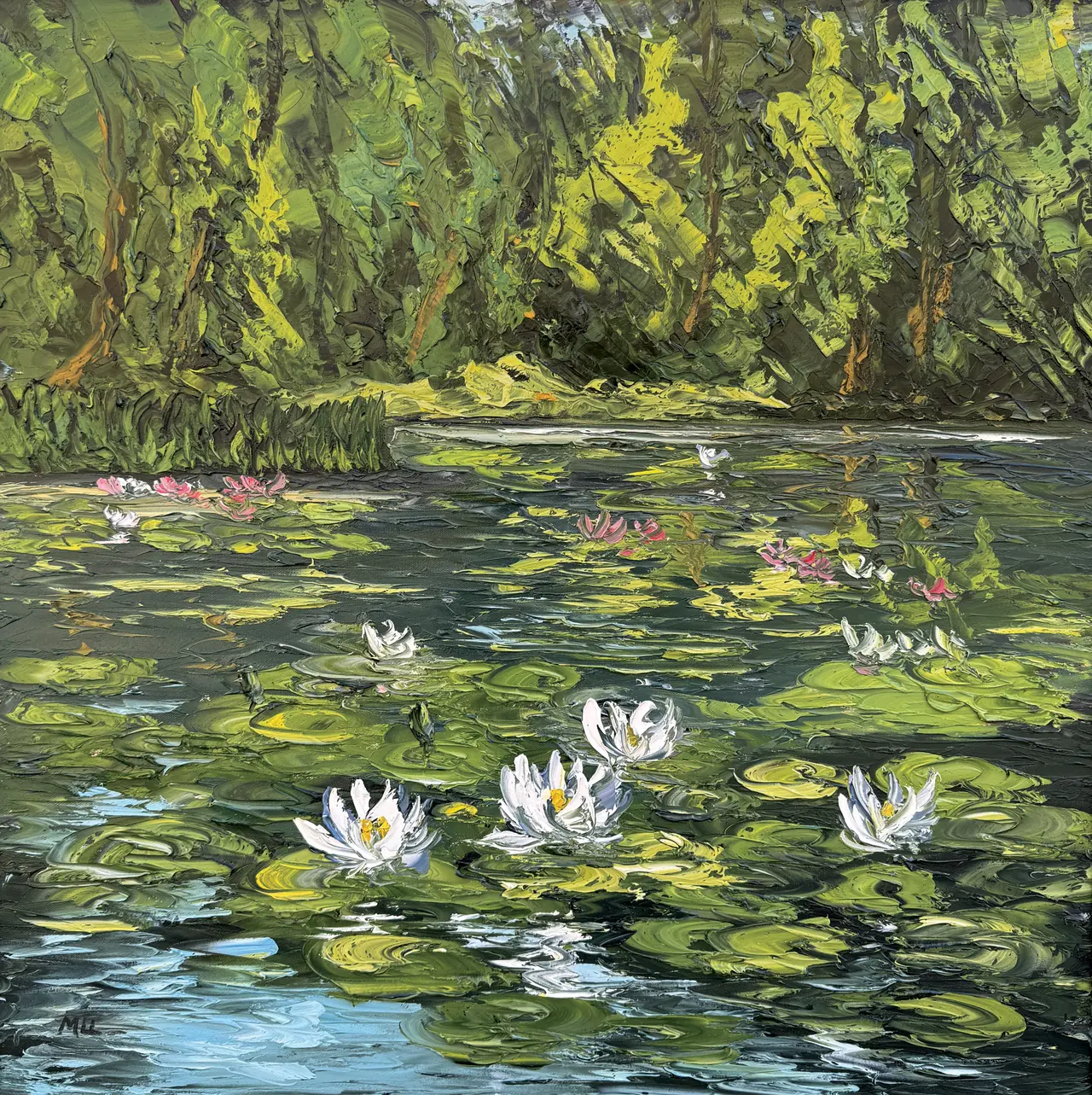 Martin Llewellyn - waterlily pond
