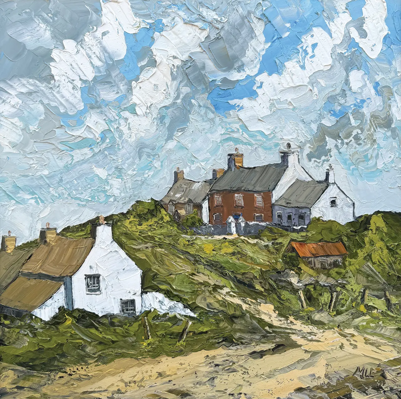 Martin Llewellyn - clouds over abereiddy
