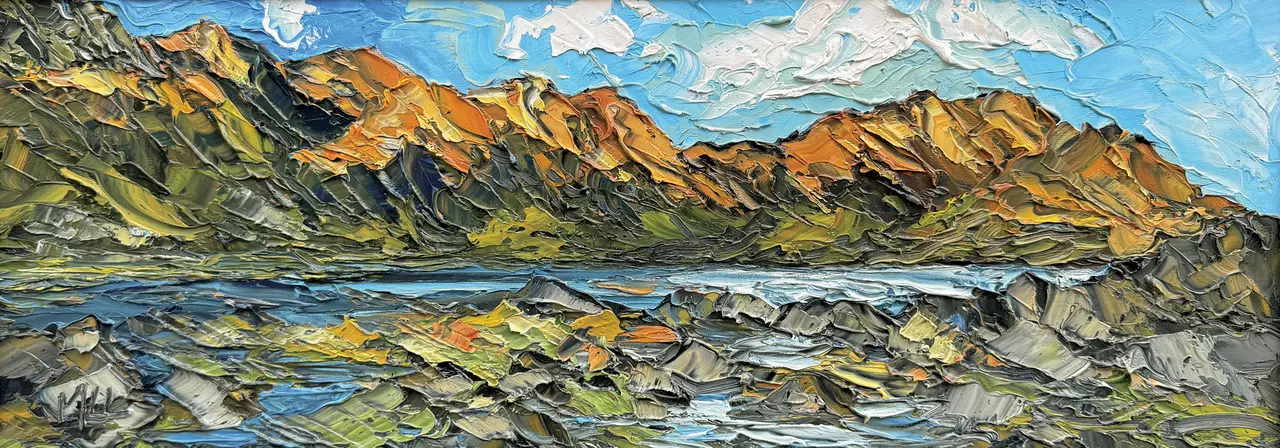 Martin Llewellyn - morning light, cwm idwal
