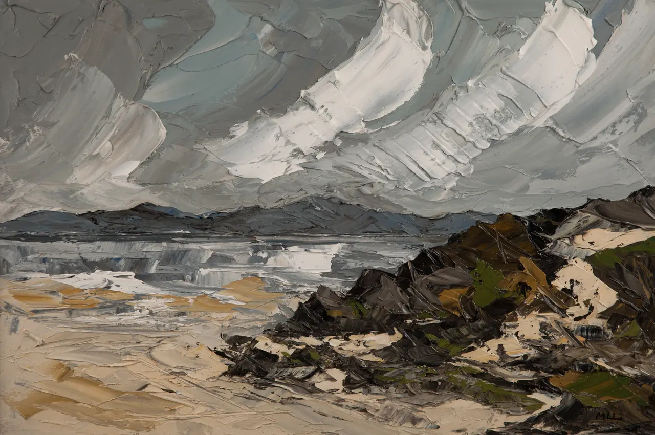 Martin Llewellyn - beach and rocks, iona