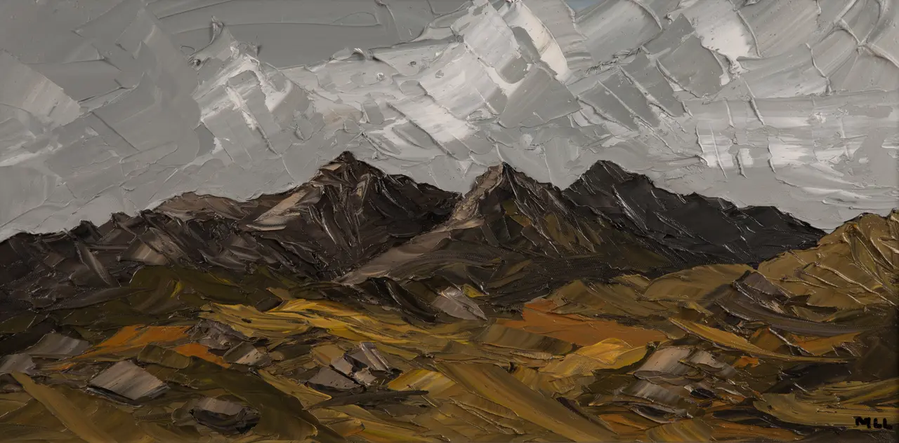 Martin Llewellyn - mountain range, snowdonia