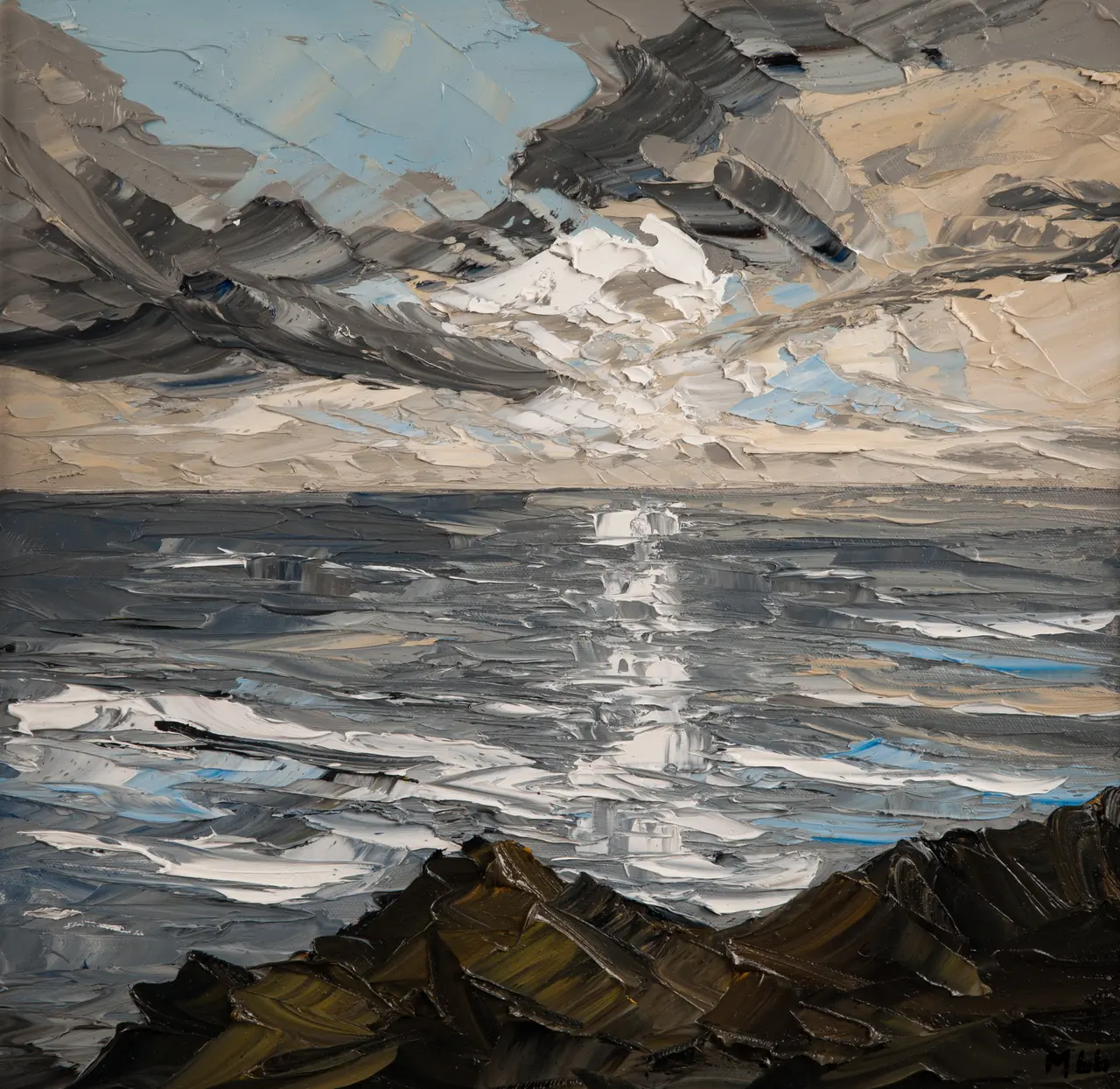 Martin Llewellyn - reflections llyn penisula