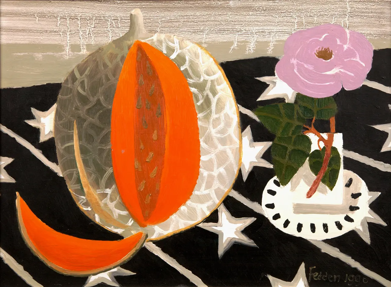 Mary Fedden - the cantaloupe melon