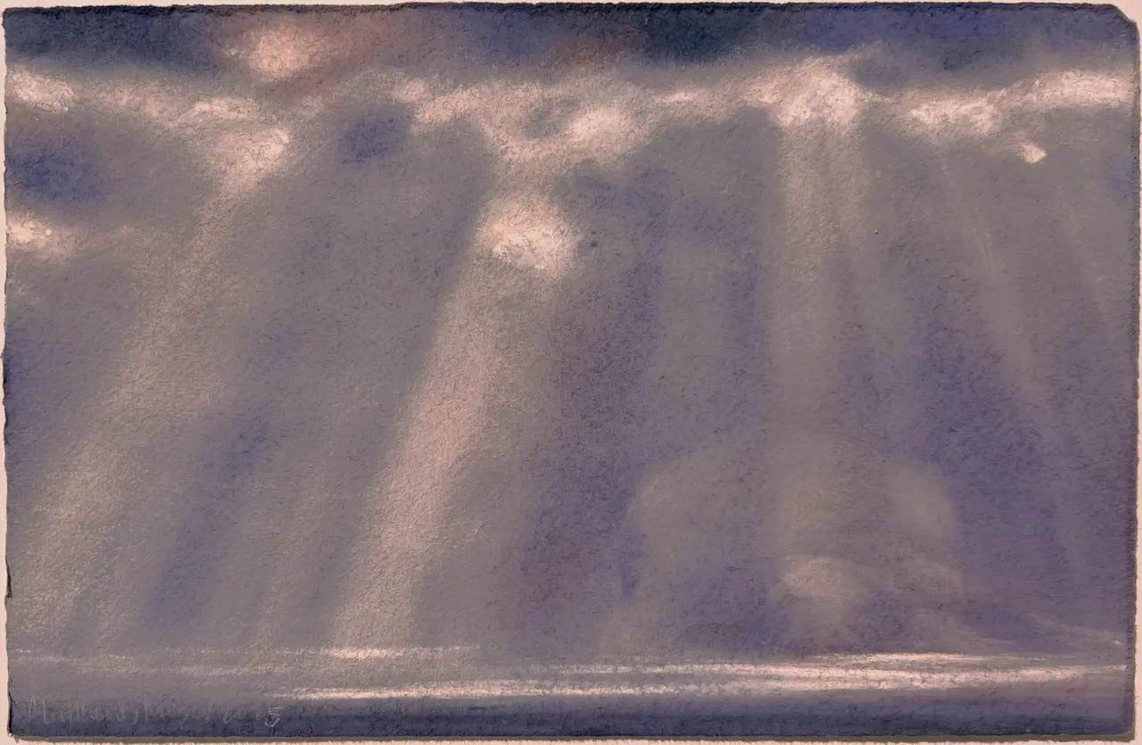 Matthew Draper - fleeting, a view of bass rock