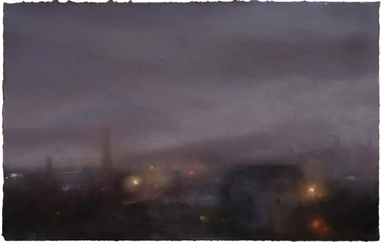 Matthew Draper - nocturnal, kitchen window series 376