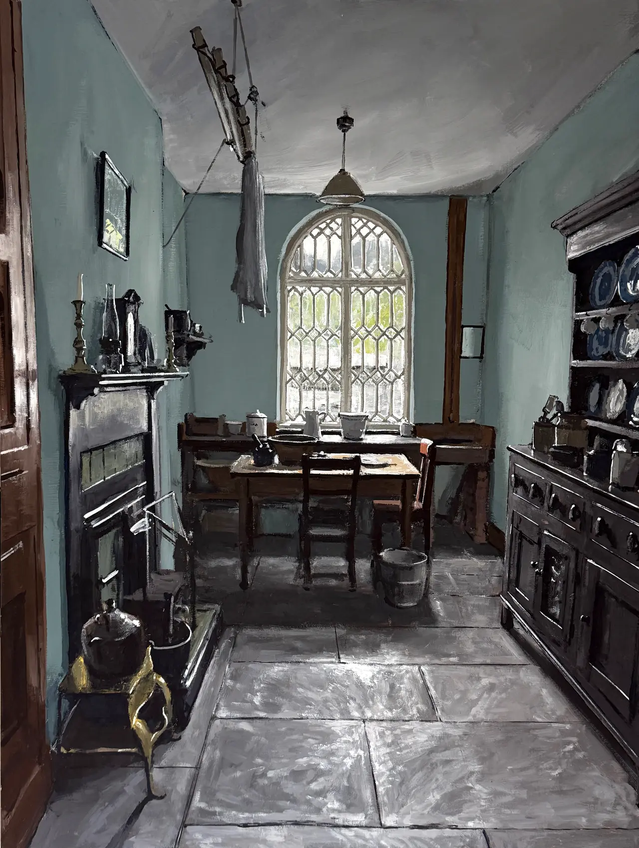 Matthew Wood - dinorwic quarry - the chief engineer's kitchen