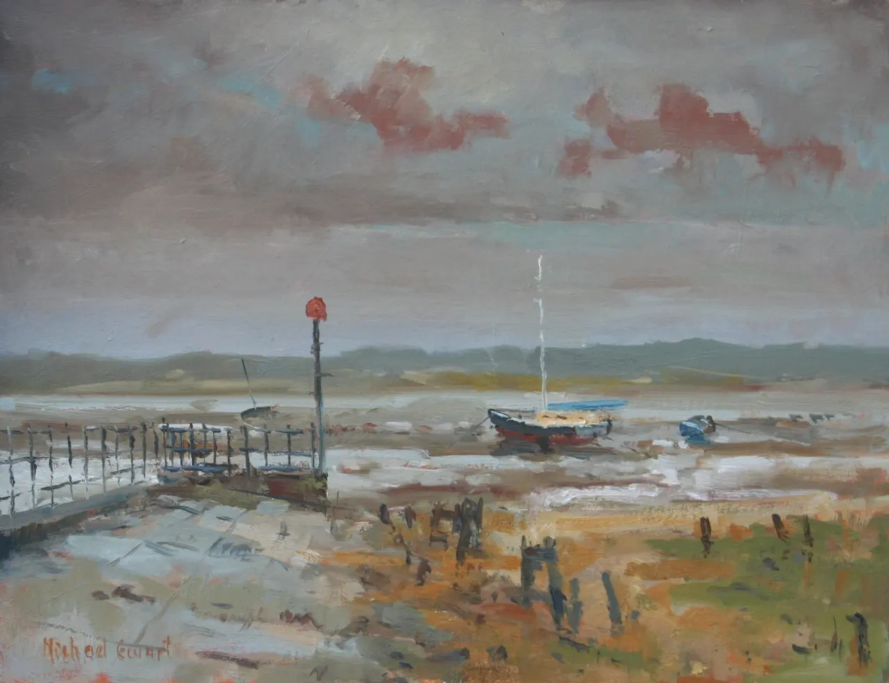 Michael Ewart - port haverigg, low tide