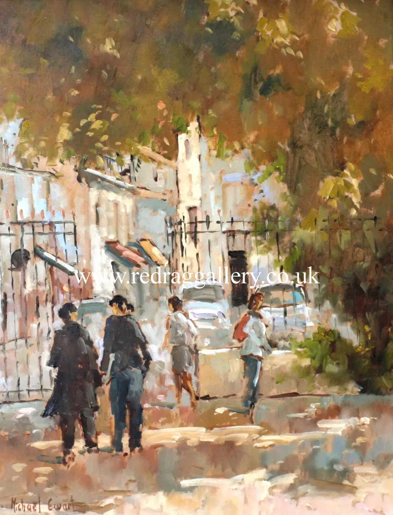 Michael Ewart - park gates, paris
