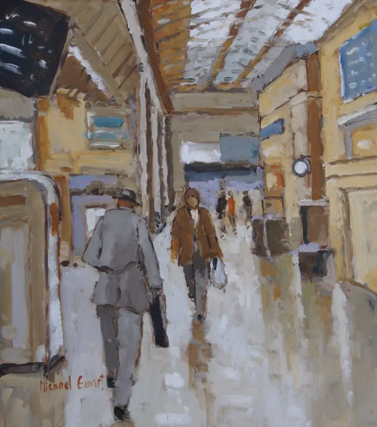Michael Ewart - victoria train station