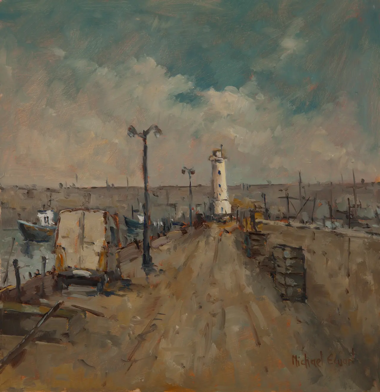 Michael Ewart - the white lighthouse