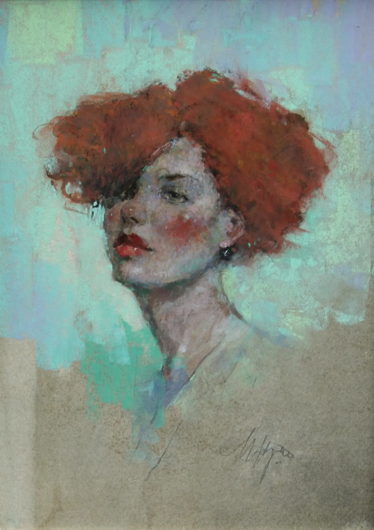 Michael Hyam - study of sarah