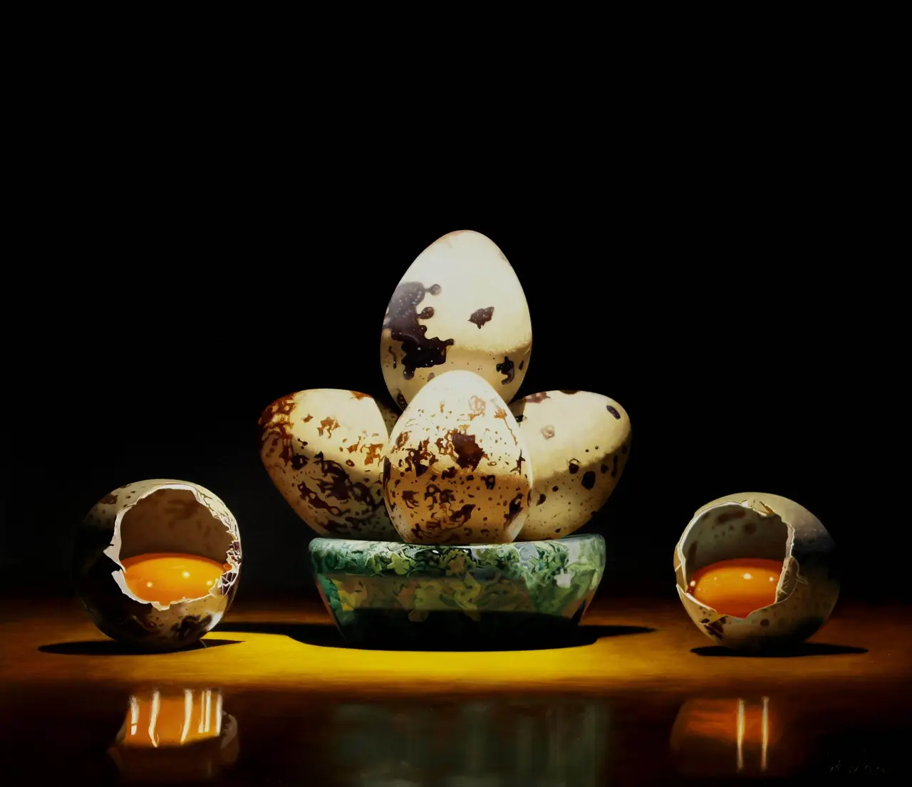 Michael de Bono - quail eggs
