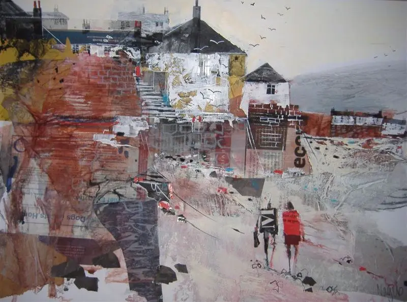 Nagib Karsan - an amble at low tide, coverack