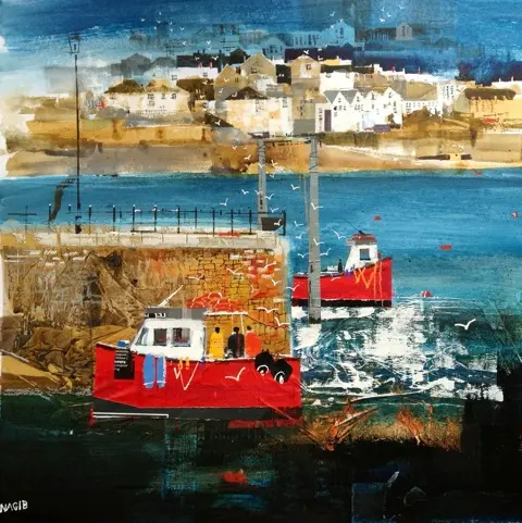 Nagib Karsan - polruan ferry, cornwall