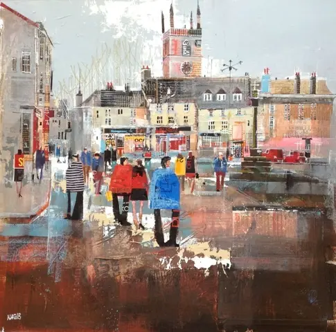 Nagib Karsan - market square, stow