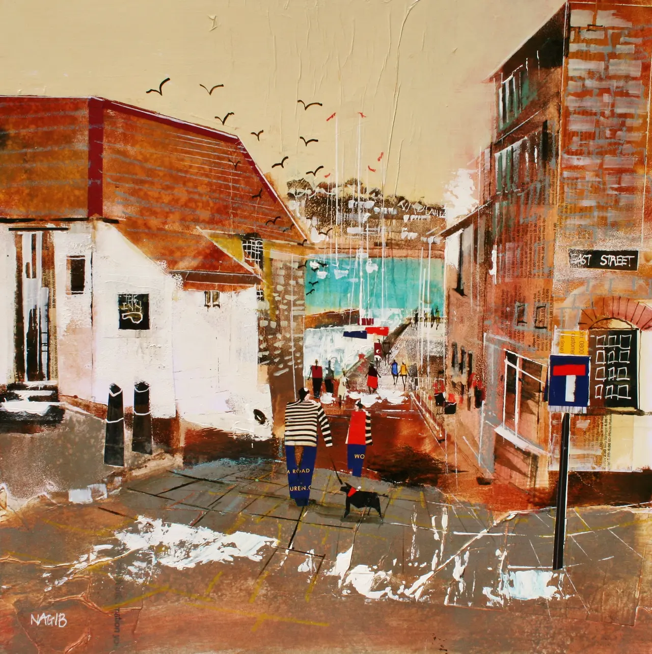 Nagib Karsan - east street, polruan
