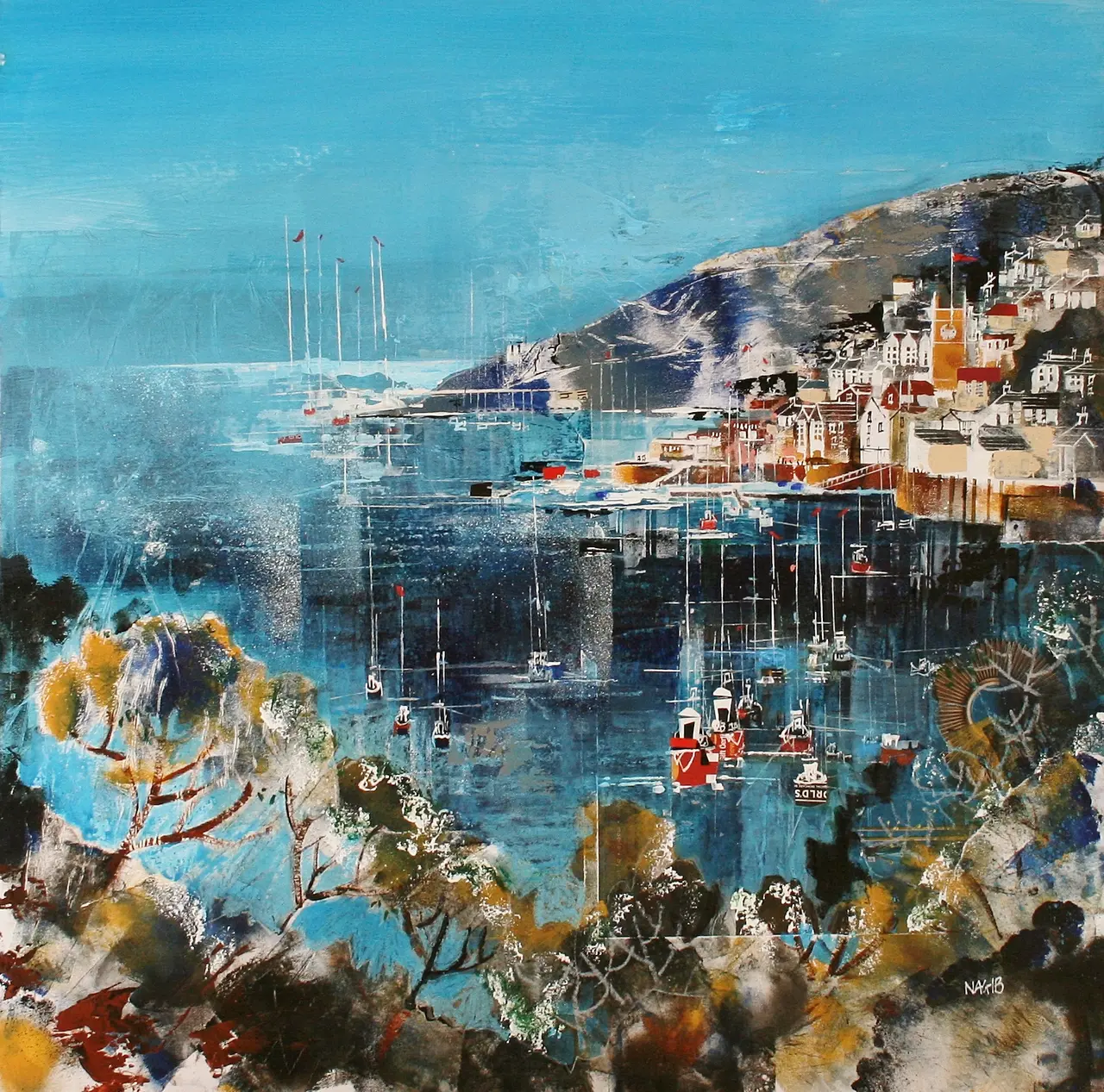 Nagib Karsan - across the estuary to fowey