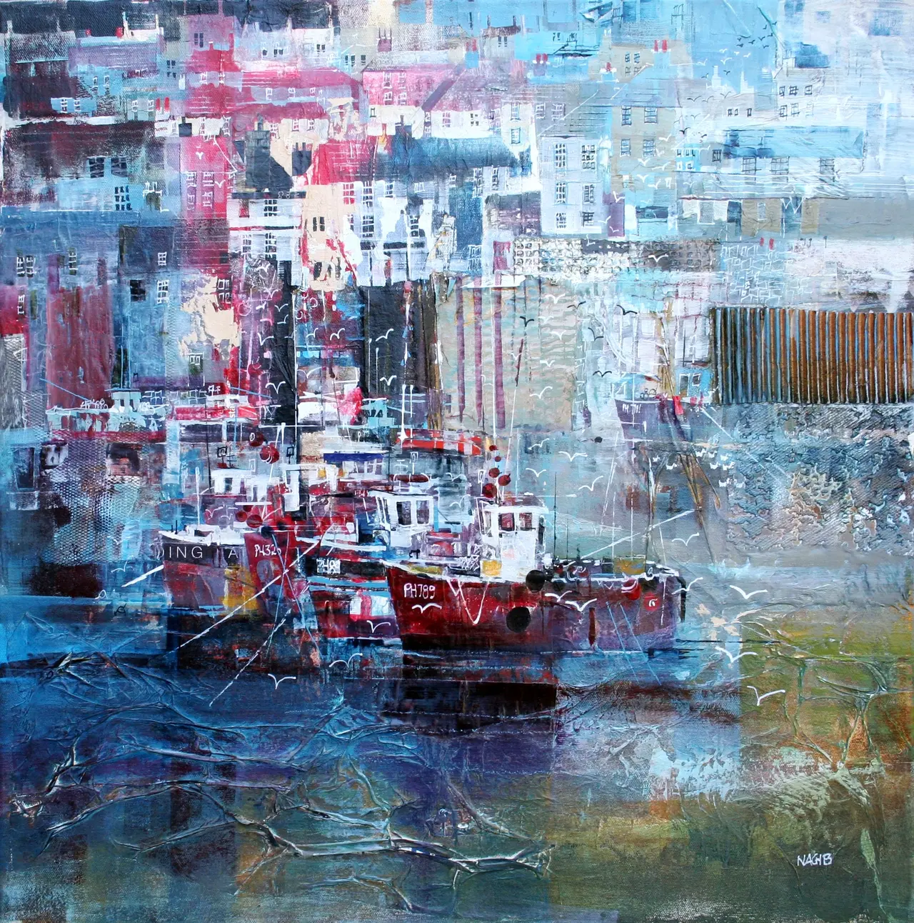 Nagib Karsan - fishing fleet, polperro