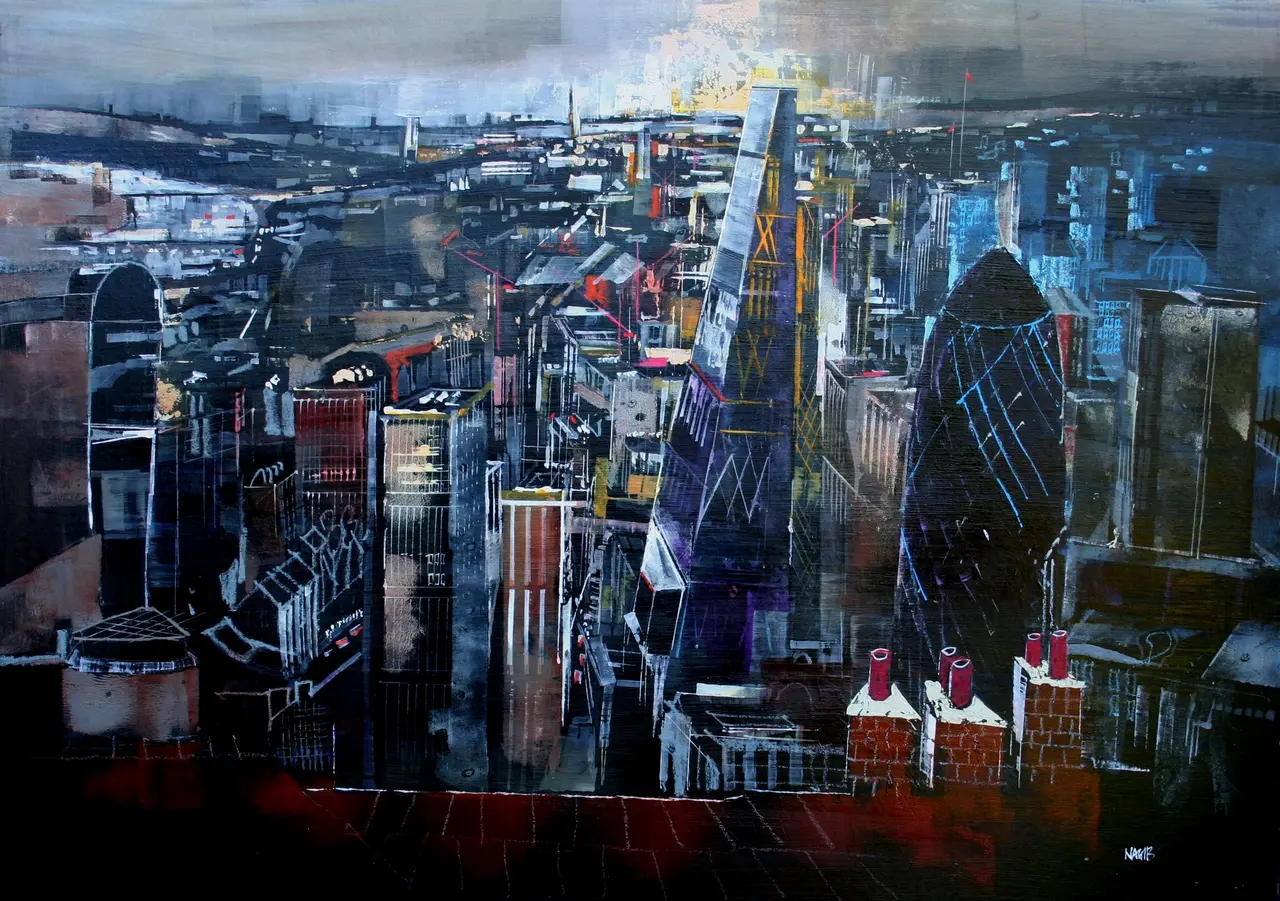 Nagib Karsan - cityscape, london
