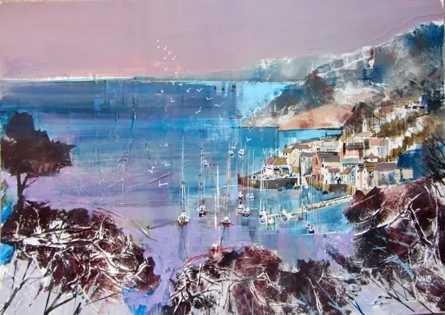 Nagib Karsan - view across the harbour