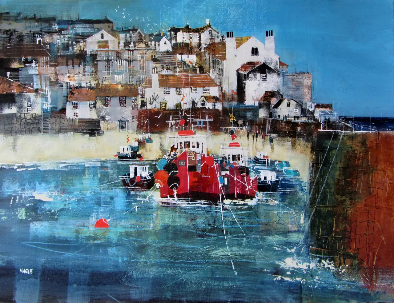 Nagib Karsan - smeatons pier, st ives