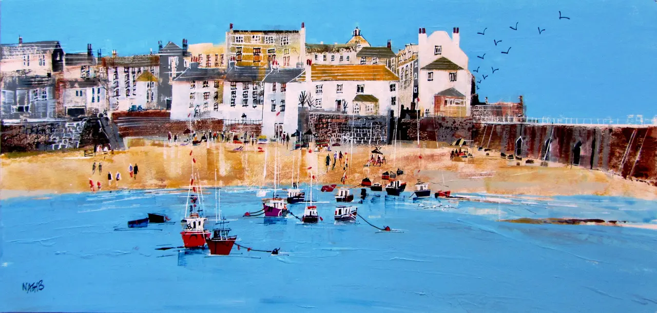 Nagib Karsan - st ives, blue skies