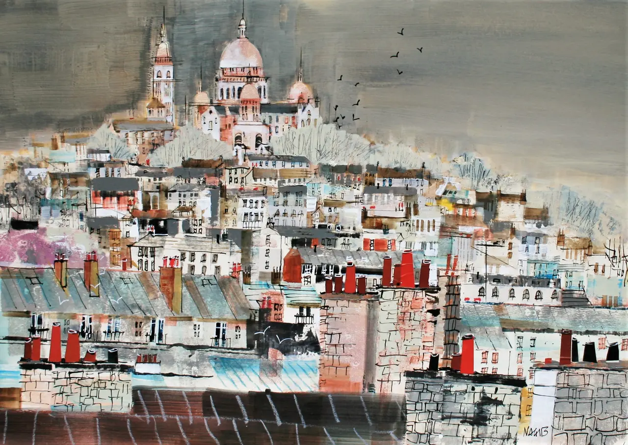 Nagib Karsan - basilique du sacre coeur, montmartre