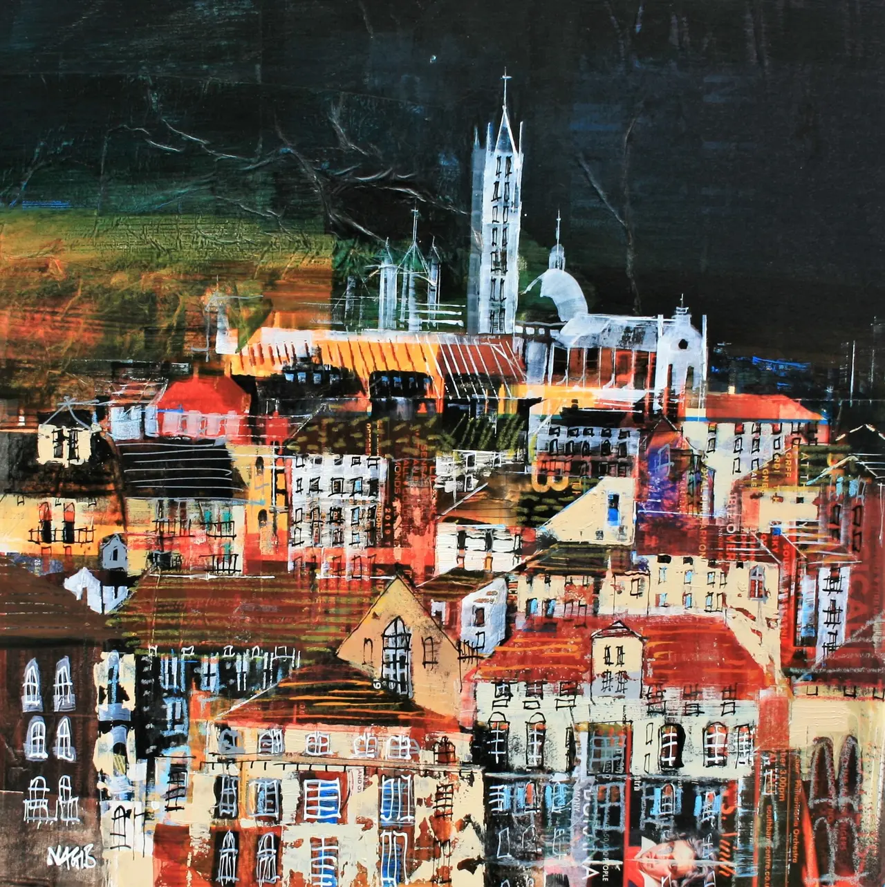 Nagib Karsan - sienna rooftops