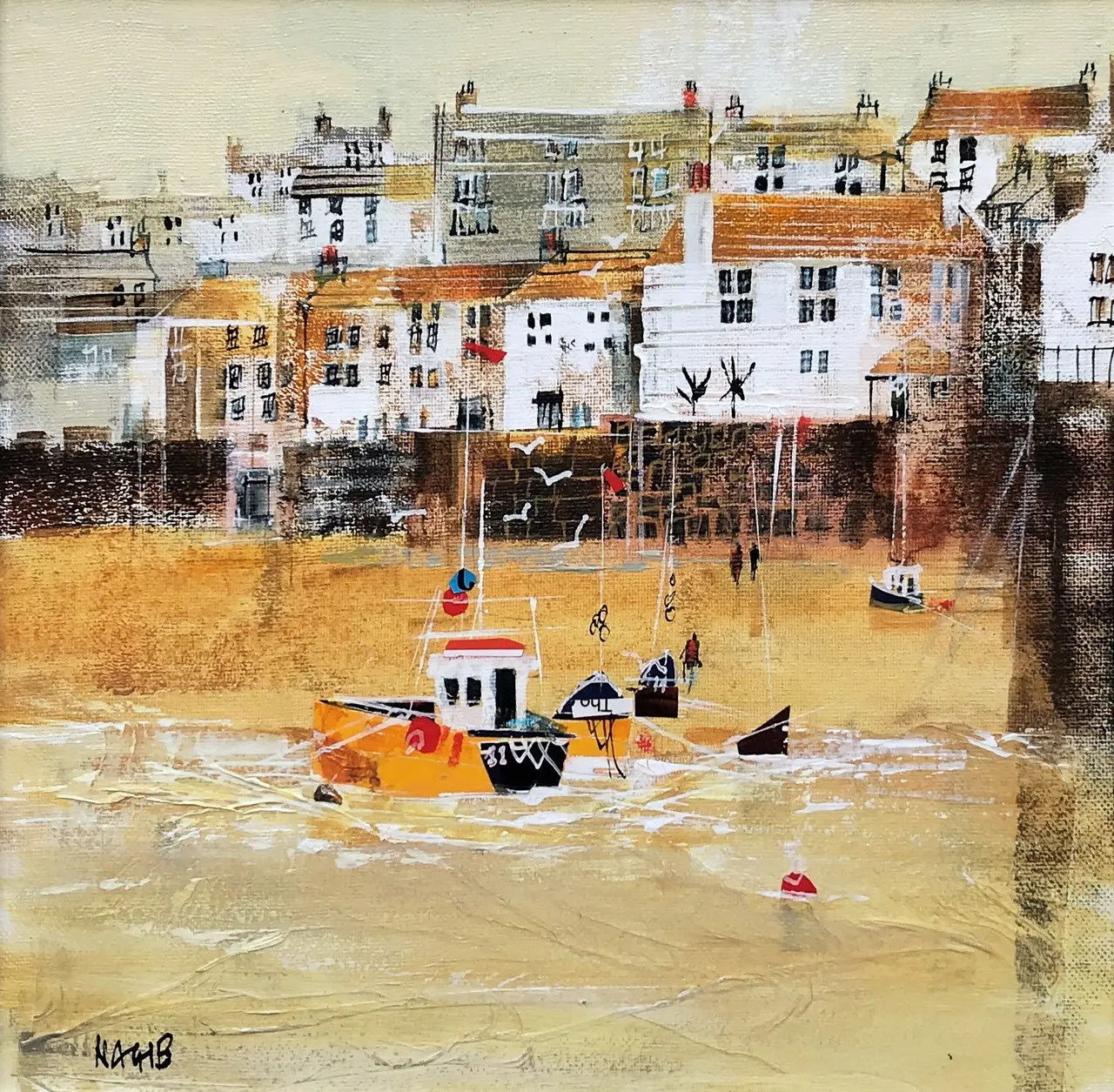 Nagib Karsan - sunset, st ives