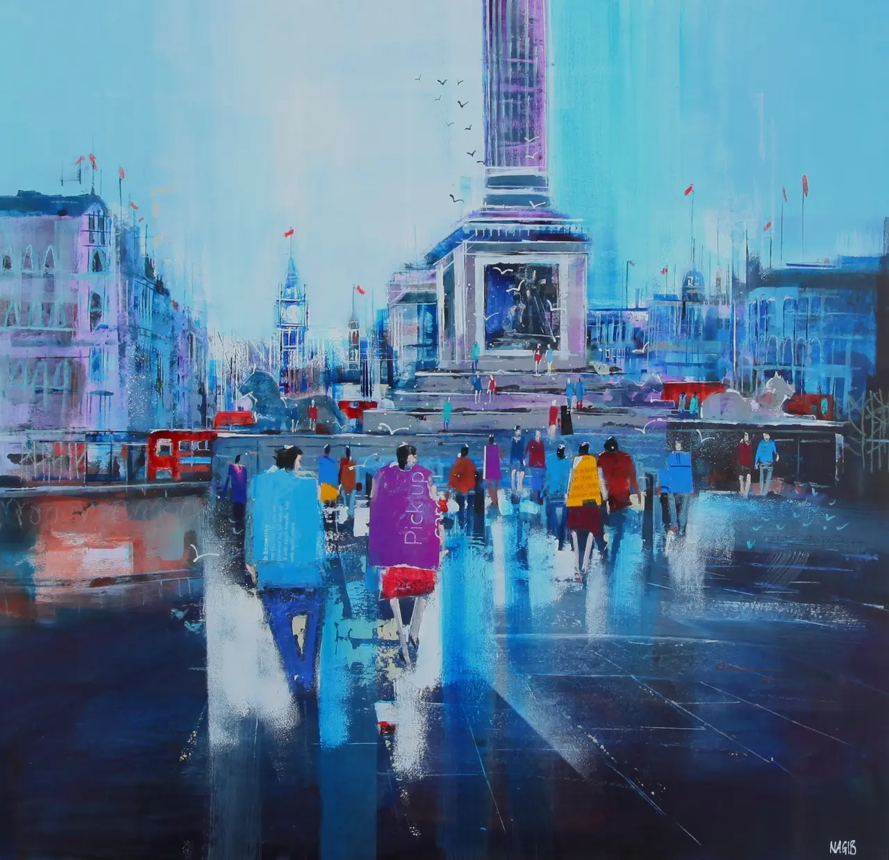 Nagib Karsan - big ben from trafalgar square
