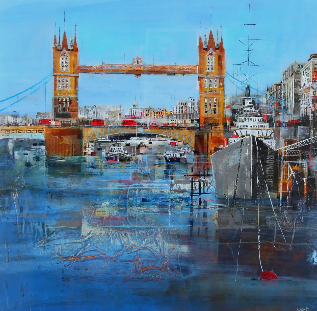 Nagib Karsan - hms belfast & tower bridge