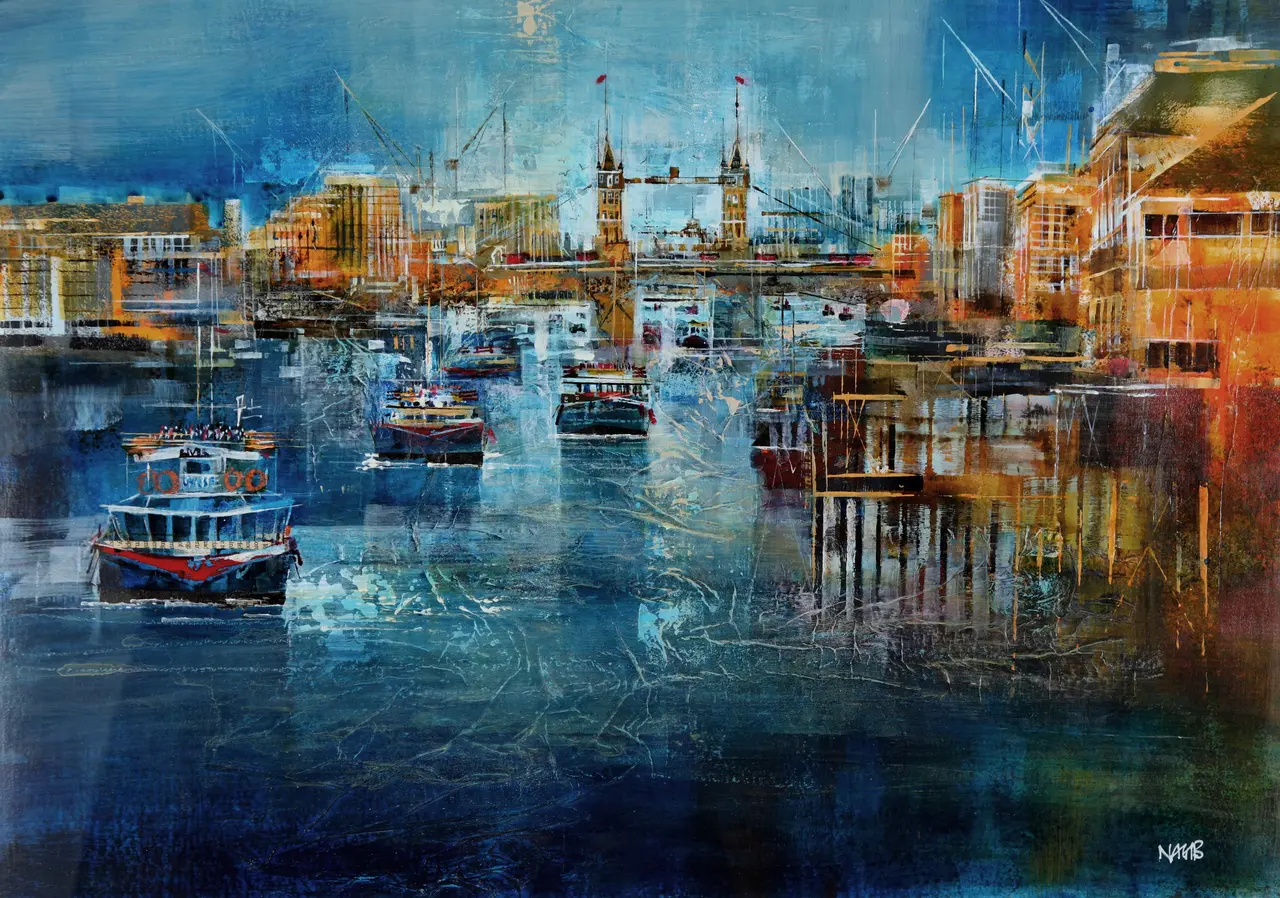 Nagib Karsan - riverboats on the thames