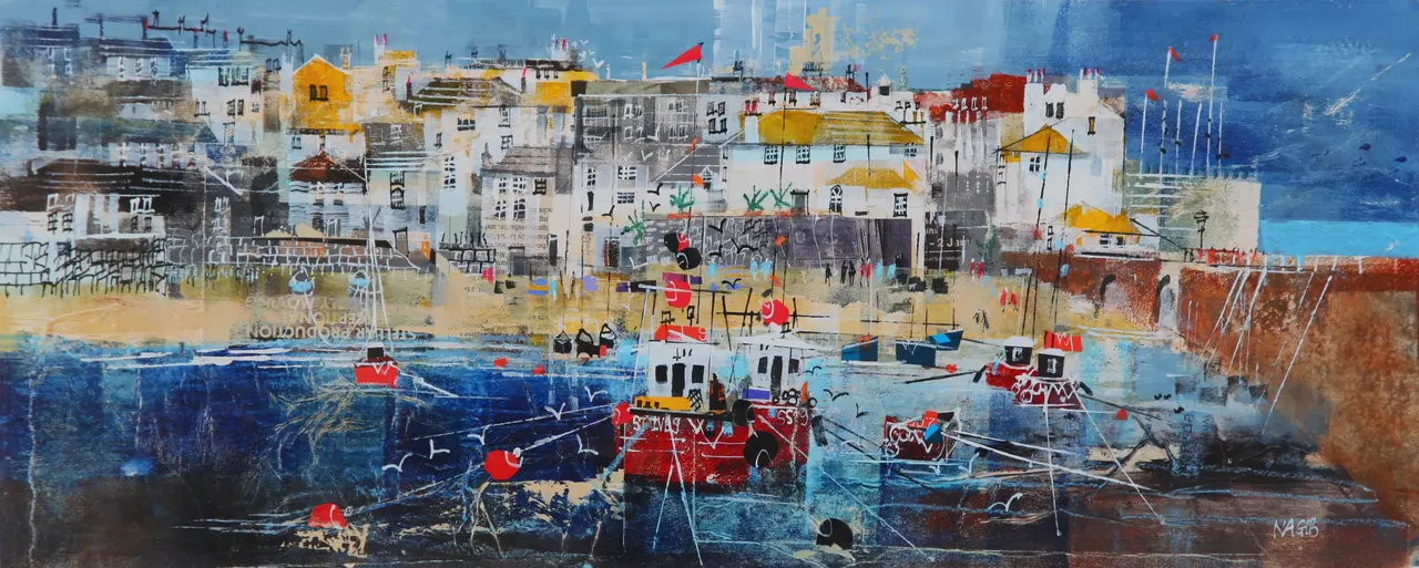 Nagib Karsan - st ives beach and harbour
