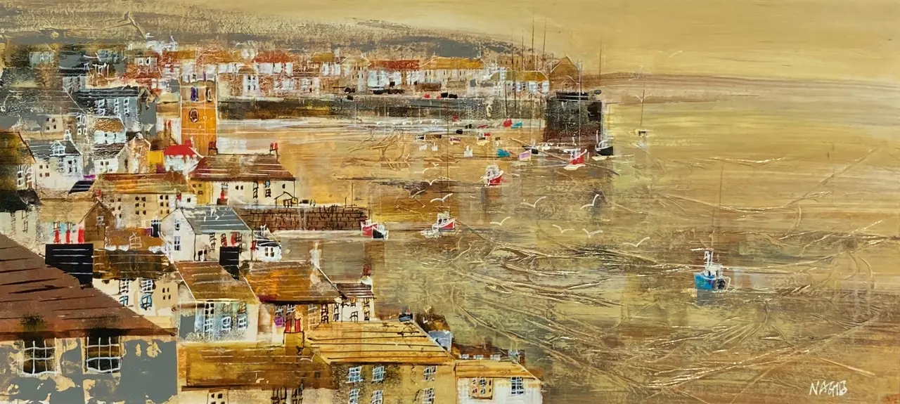 Nagib Karsan - view across st ives