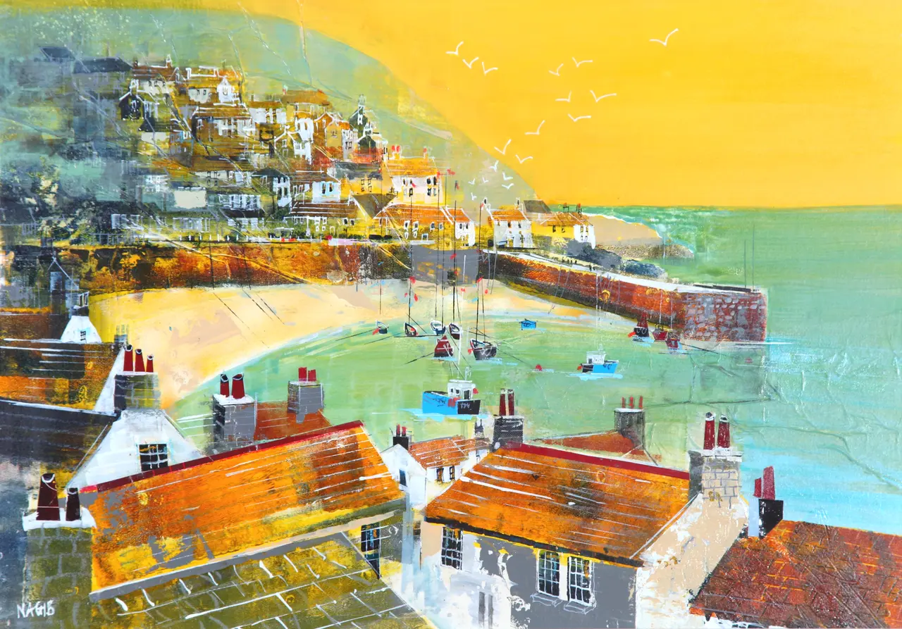 Nagib Karsan - mousehole harbour