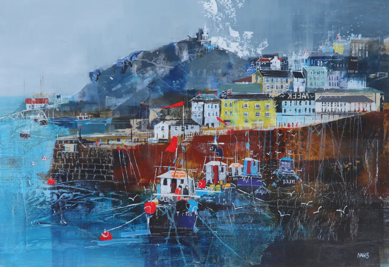 Nagib Karsan - across the harbour, tenby
