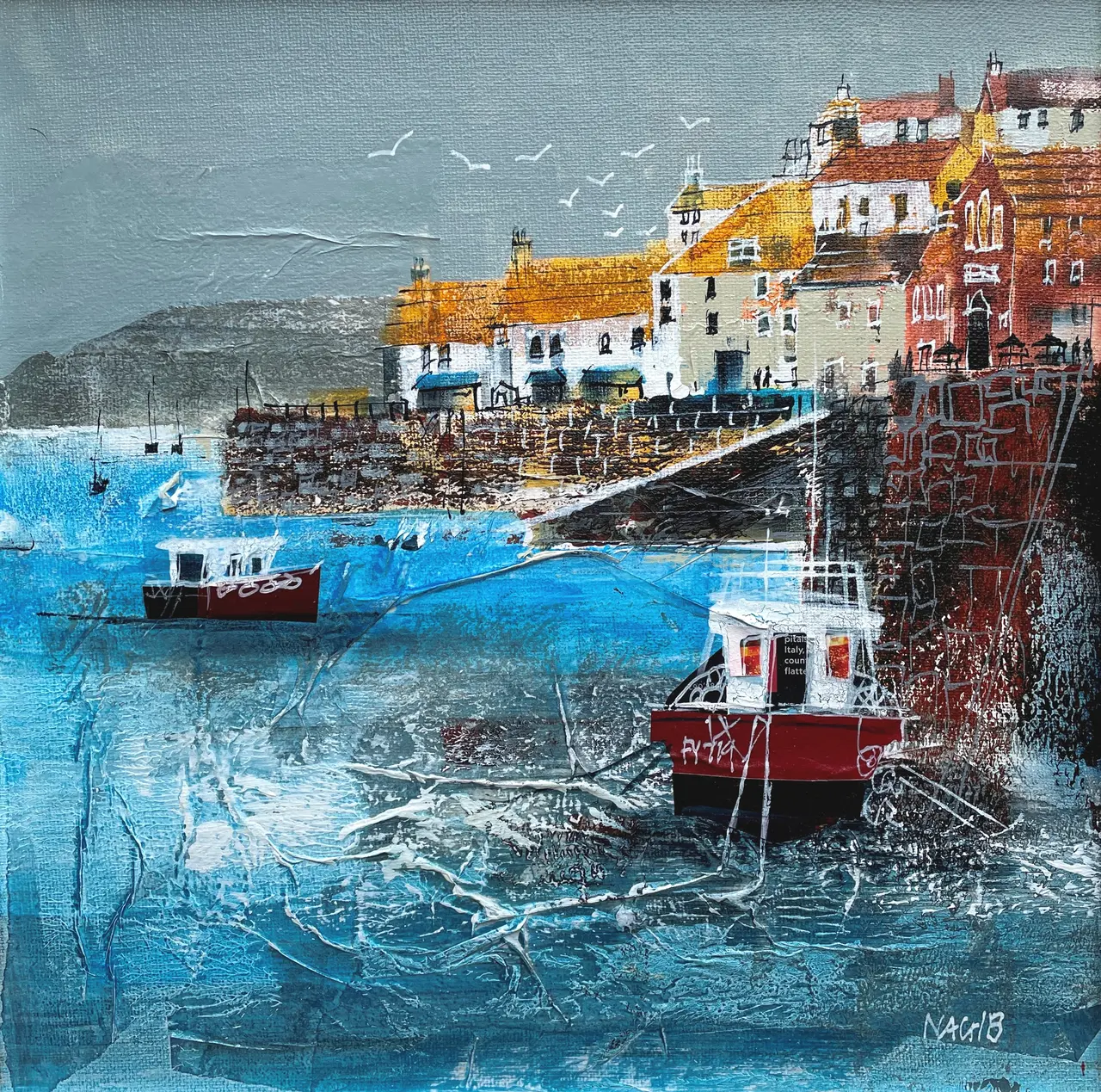Nagib Karsan - waterfront , fowey
