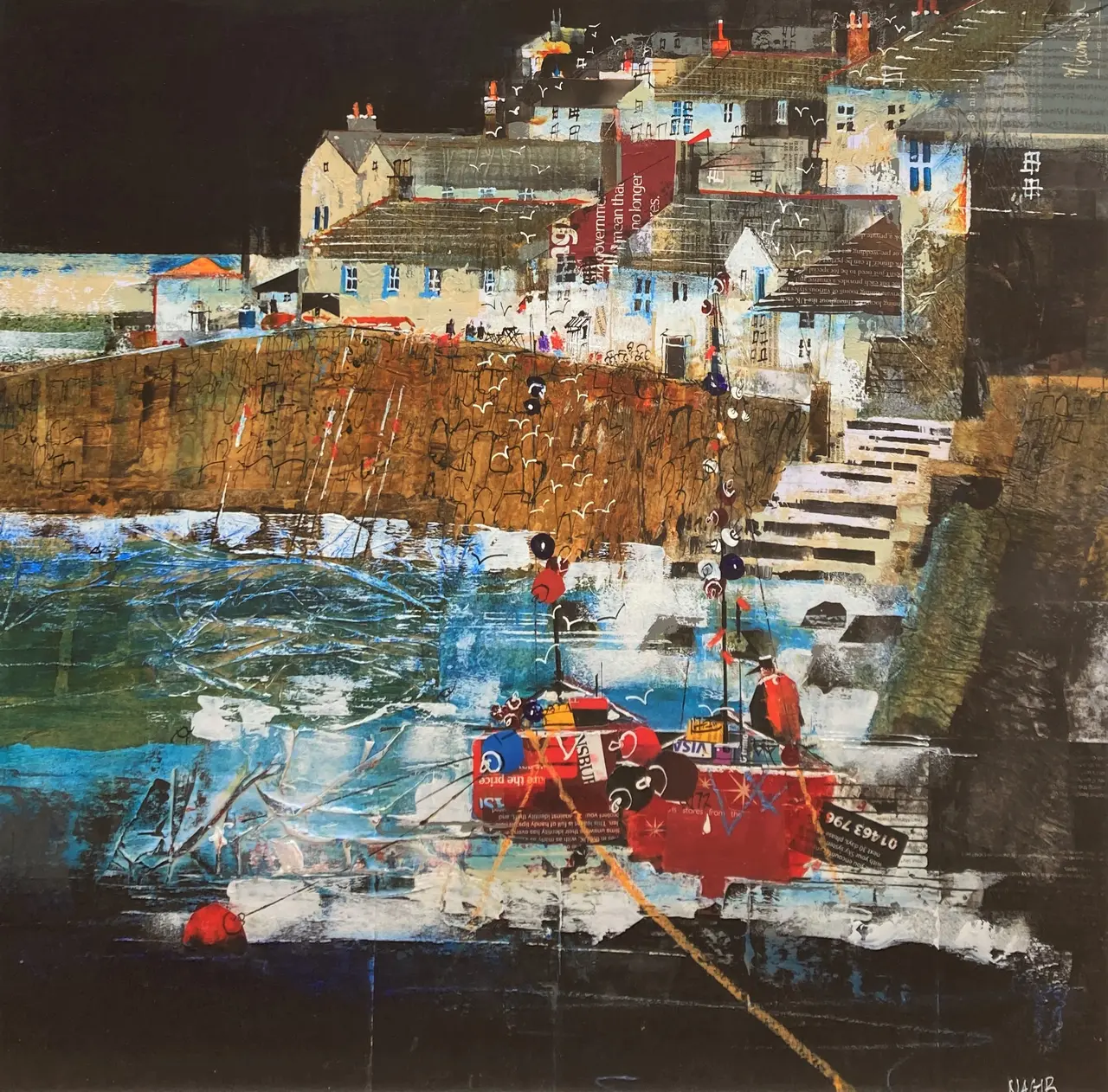 Nagib Karsan - the night draws in, mousehole