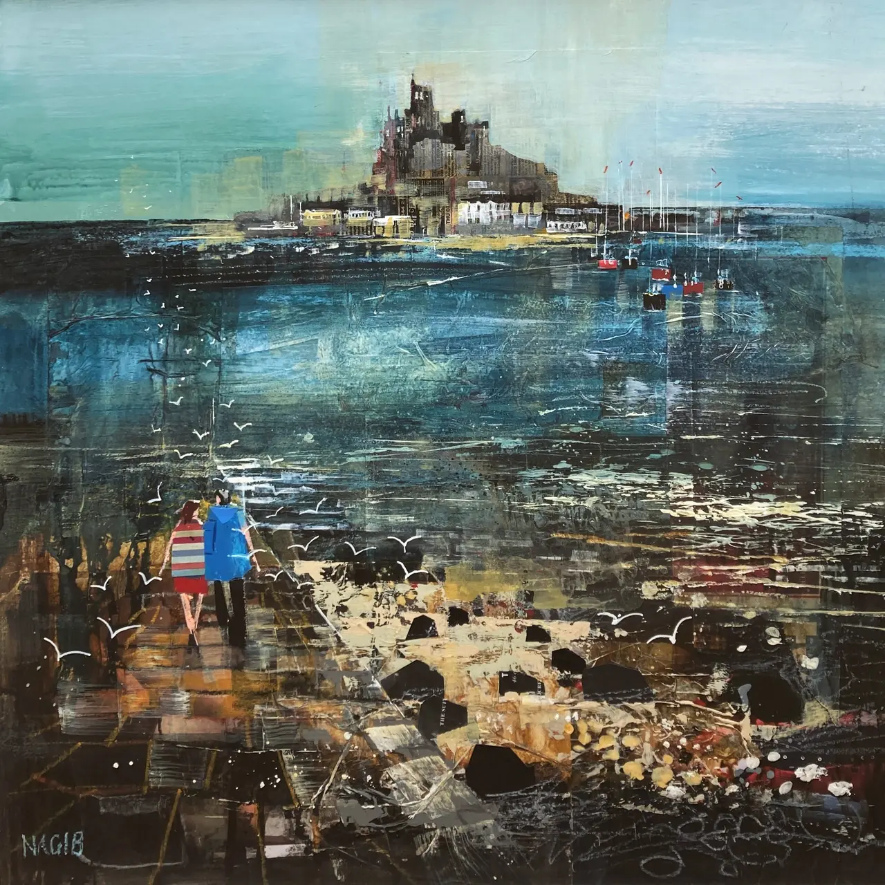 Nagib Karsan - st michael's mount from marazion