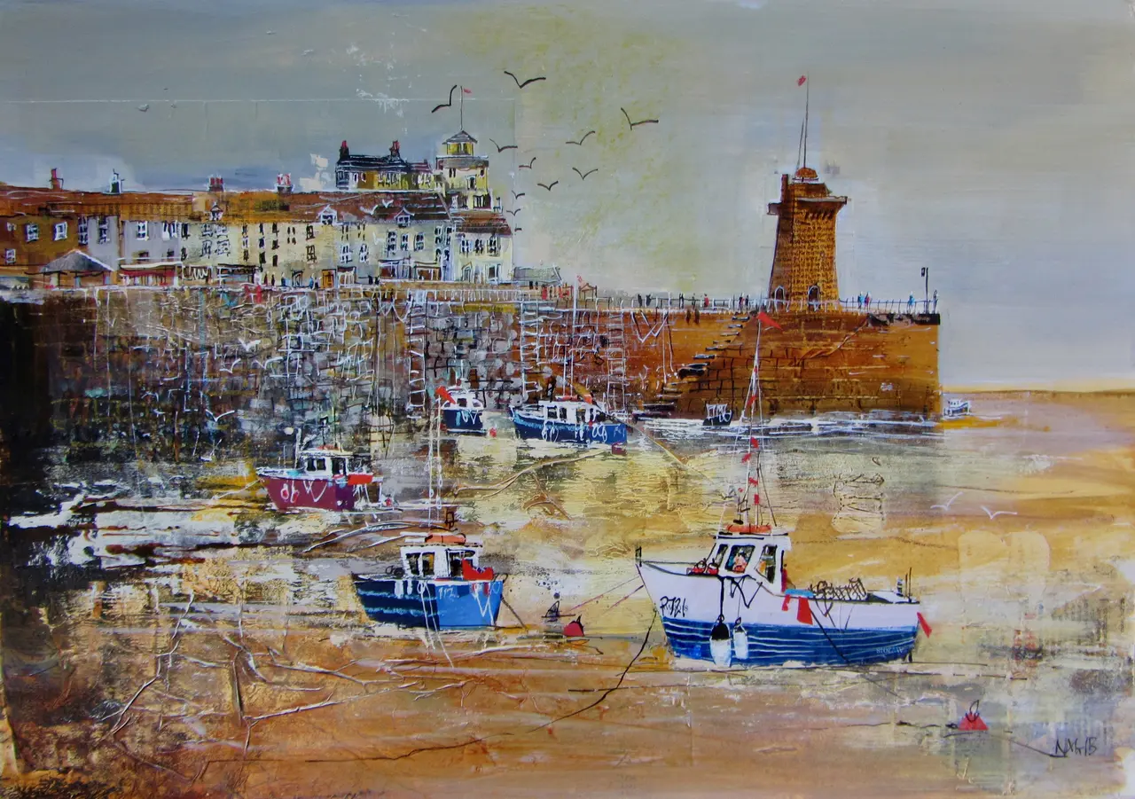 Nagib Karsan - lynmouth harbour, devon