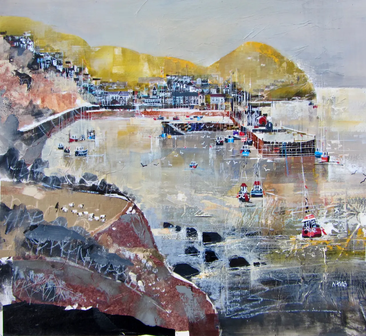 Nagib Karsan - view over ilfracombe