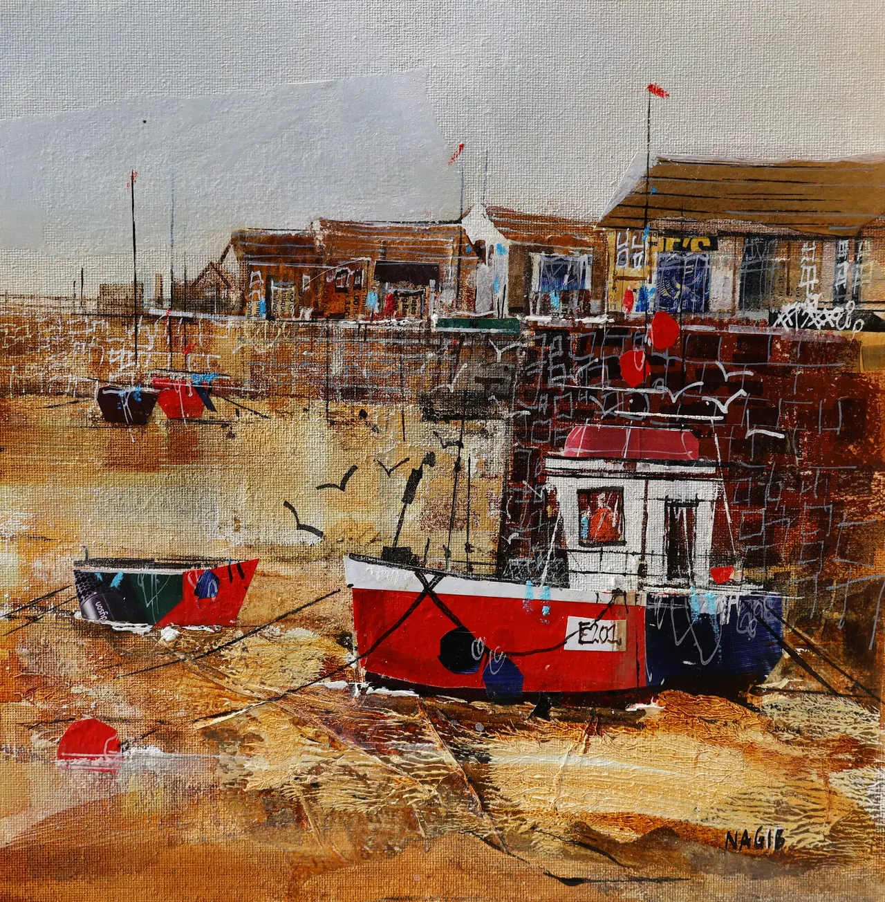 Nagib Karsan - lyme regis harbour