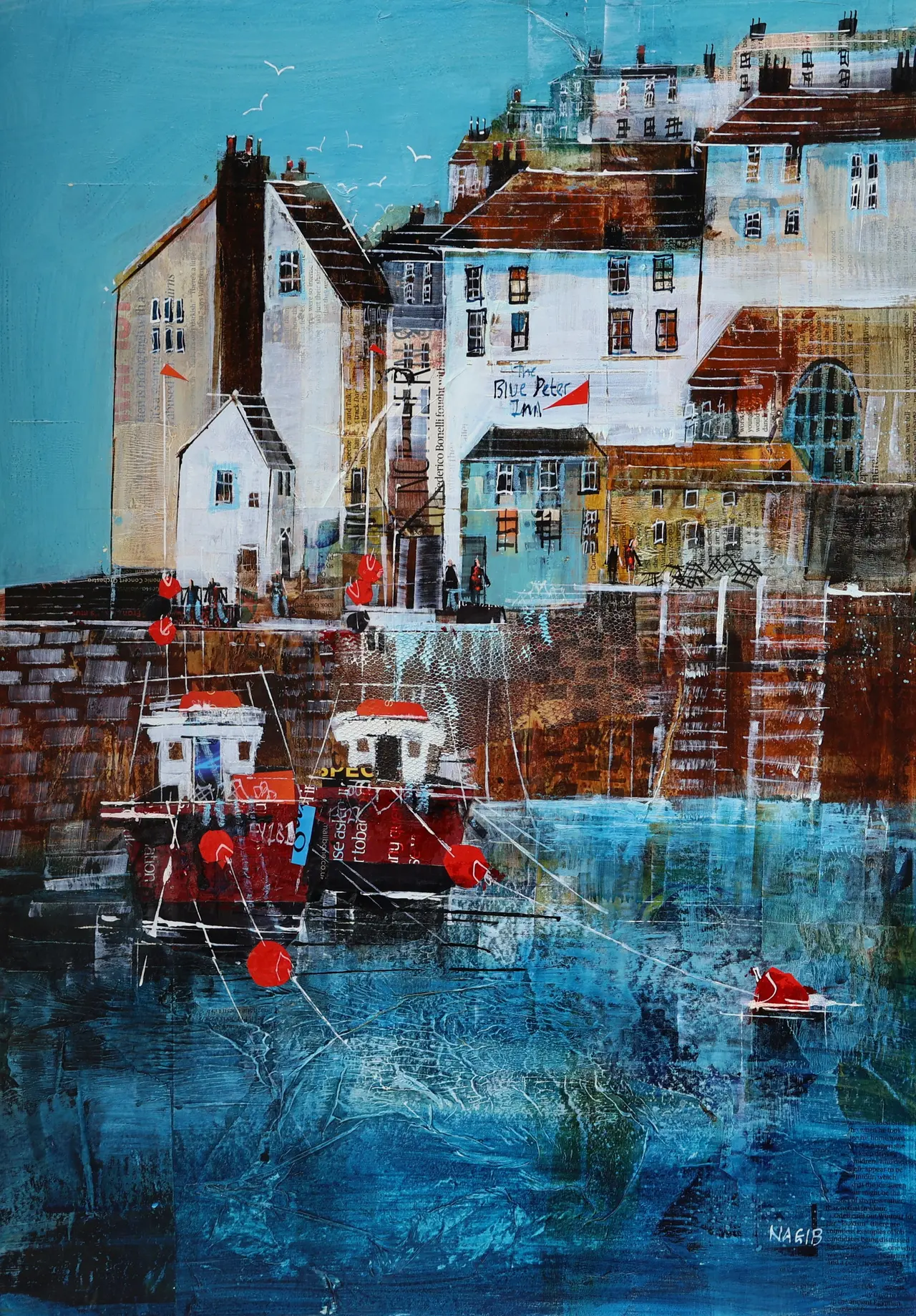 Nagib Karsan - blue peter inn, polperro